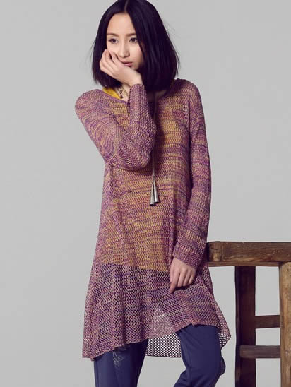 镂空针织衫怎么搭配好看 镂空针织衫搭配图片示范