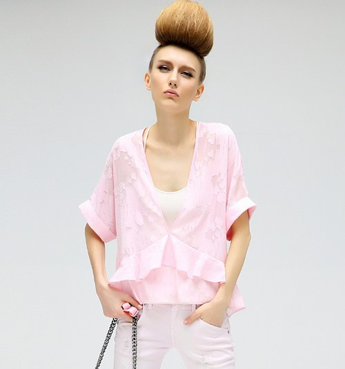 显瘦荷叶边衬衣：无龄感轻松制造带你美翻天（图）