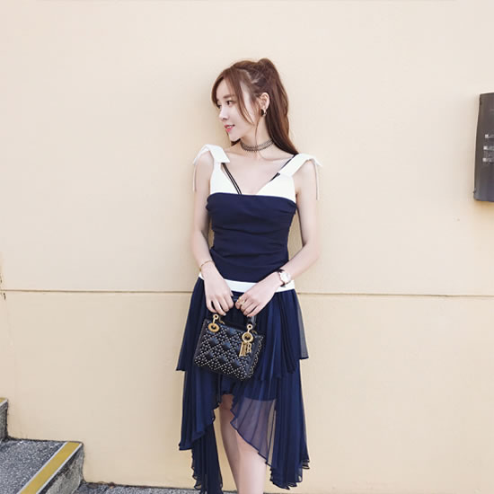 腿粗的女生穿衣搭配图片2017：粗腿女生显瘦穿搭