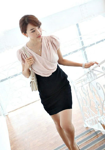 甜美清新感连衣裙打造纤细身材：性感迷人（图）