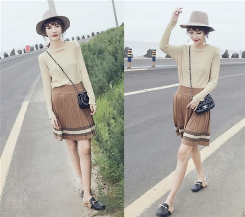 女神显瘦搭配技巧：做个瘦美人（图）