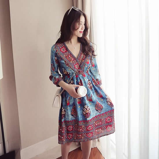 好看时尚显气质：30-35岁女人穿的连衣裙优雅更动人