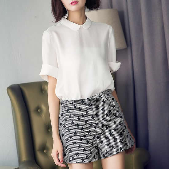 气质女人要穿的品质上衣：你穿过几件（图）