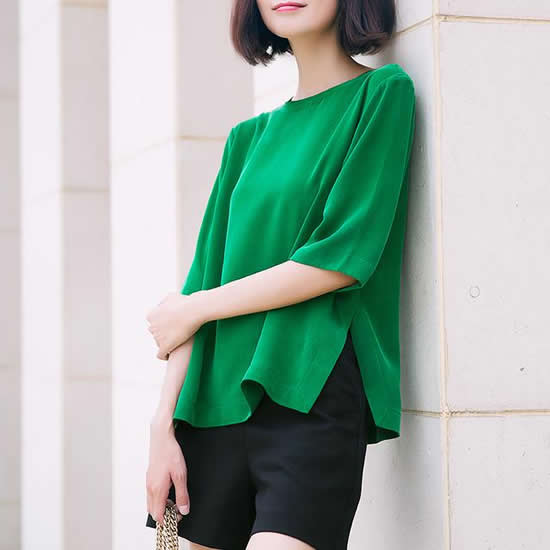 气质女人要穿的品质上衣：你穿过几件（图）