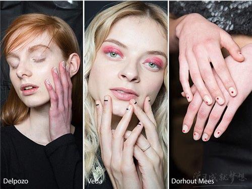 2017美甲图片最新款型：美甲图片2017款式时尚欣赏