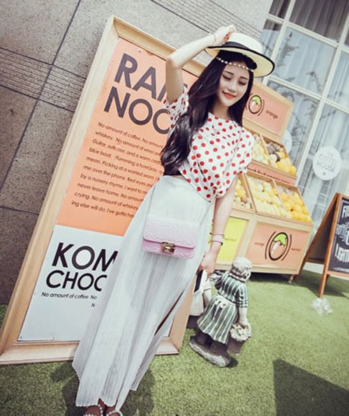 夏日流行半身长裙款式推荐：女神气质显瘦又显高