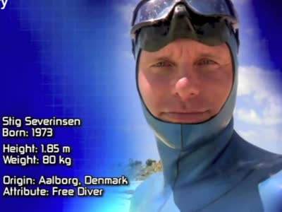 憋气世界纪录：水下憋气22分钟世界纪录【现场图】