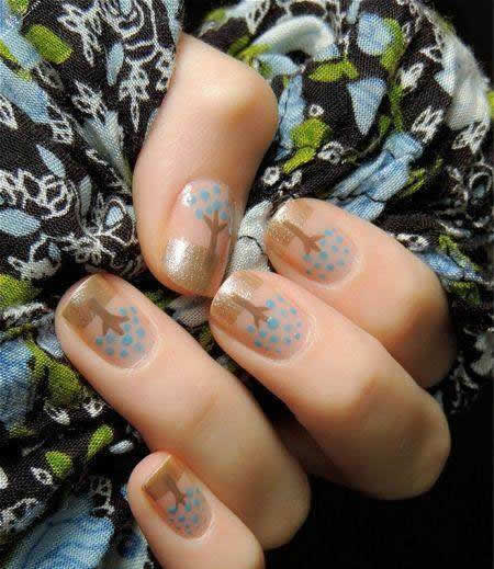 最新美甲图片2017款式：时尚美甲真的超好看