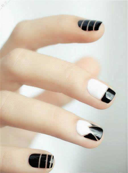 最新美甲图片2017款式：时尚美甲真的超好看