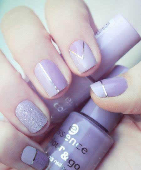 最新美甲图片2017款式：时尚美甲真的超好看