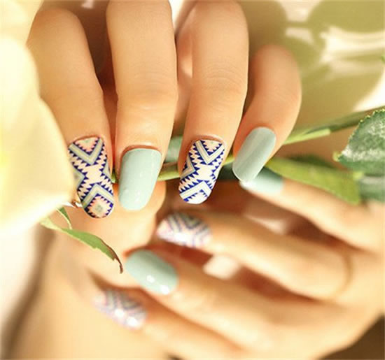 2017好看的美甲图片款式：最新美甲款式2017欣赏