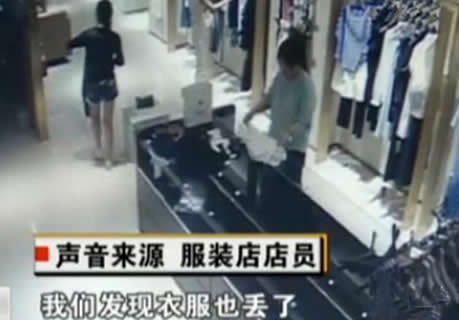 女子试衣间用鼻涕做这事真相崩溃（组图）