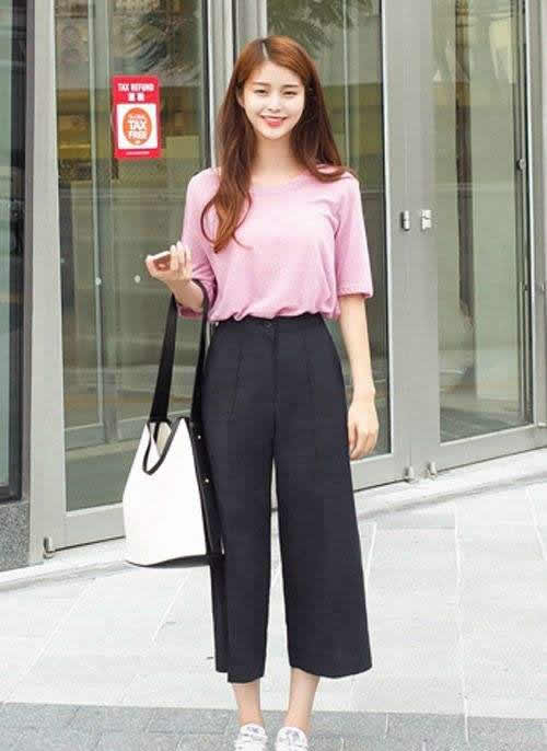 担心穿阔腿裤显矮显胖?几个绝招让你告别尴尬