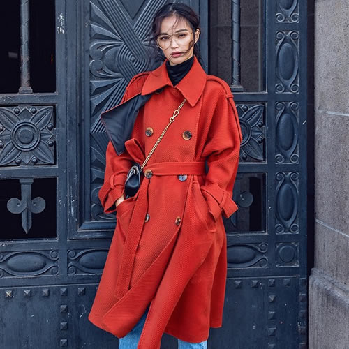 毛呢外套有型不撞衫的重要远见(组图) 毛呢外套有型不撞衫的重要远见(组图)