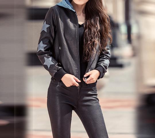 皮衣这么穿,保证你和别人不一样(图) 皮衣这么穿,保证你和别人不一样(图)