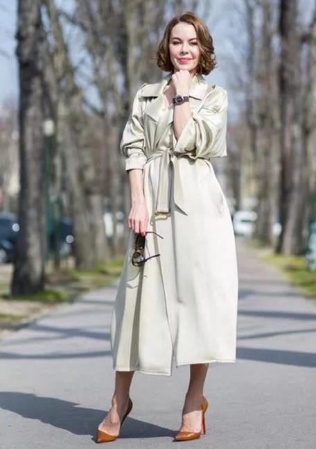 今年风衣关键点时髦就选大一点(组图) 今年风衣关键点时髦就选大一点(组图)