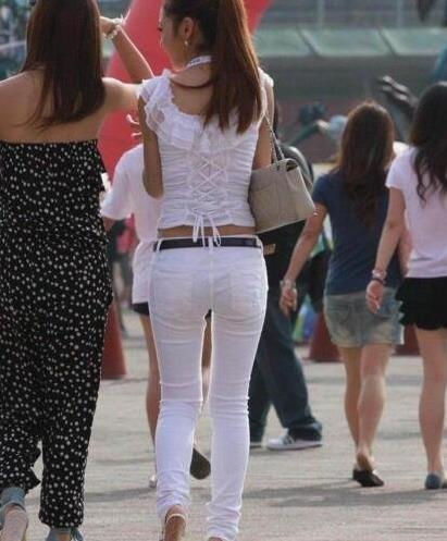 街拍翘臀美女图片：挑选一款你中意的美臀吧（图）
