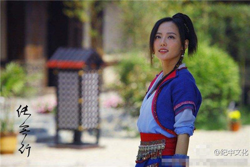 侠客行张嘉倪剧照：侠客行丁珰的扮演者张嘉倪剧照