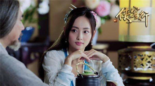 侠客行张嘉倪剧照：侠客行丁珰的扮演者张嘉倪剧照