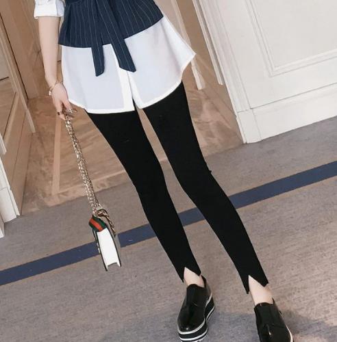 小腿粗穿什么裤子显瘦：修身小脚裤秀纤细大长腿