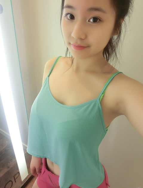 通常爱自拍的妹子都很美