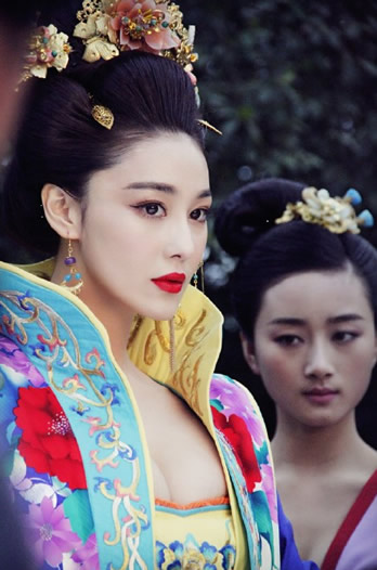 武媚娘传奇内部剧照曝光：众女星爆胸部照（图）