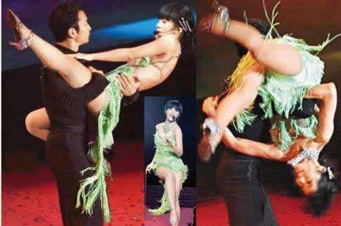 公众场合狂吃豆腐的10大女星：谁吃亏谁占便宜（图）