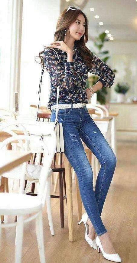 紧身裤柔和的线条2018：紧身牛子裤穿出不一样的自己