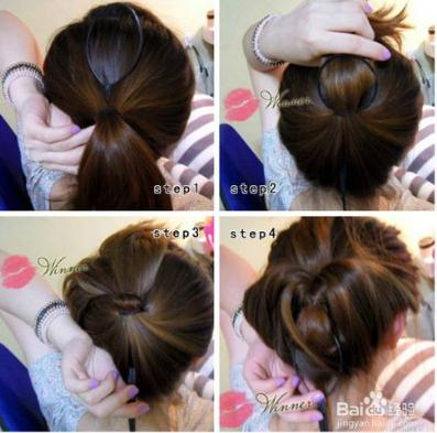 怎样扎好看的头发：教你3款简单扎头发步骤图解