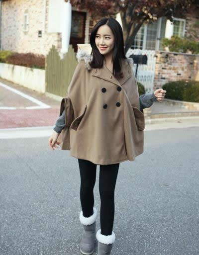 卡其色毛呢大衣如何搭配 2018毛呢大衣搭配方法