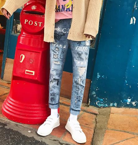 教你如何穿出大长腿：九分裤真的好看又好穿