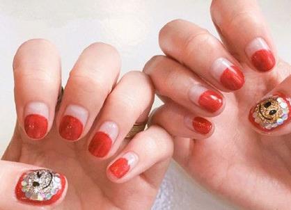 可爱清新美甲图片2018款式：韩式美甲图片大全