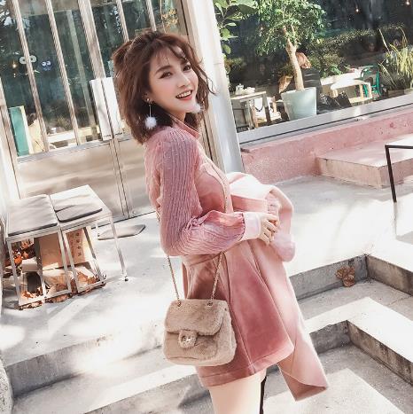 小个子女装春装2018新款显高连衣裙：穿出大长腿