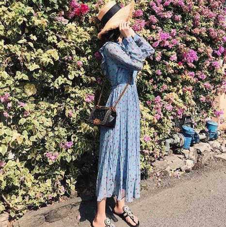 小个子女装春装2018新款显高连衣裙：穿出大长腿