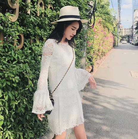 小个子女装春装2018新款显高连衣裙：穿出大长腿