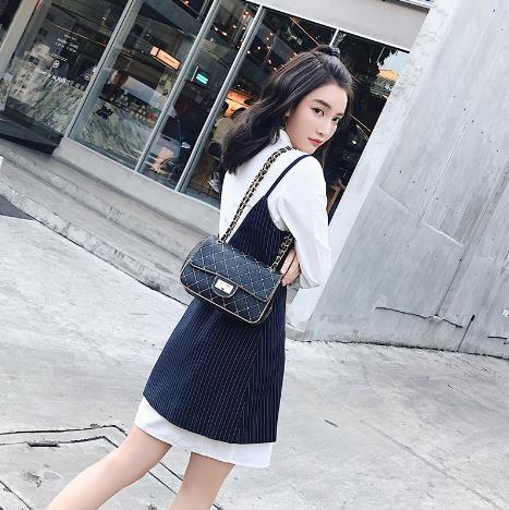 小个子女装春装2018新款显高连衣裙：穿出大长腿