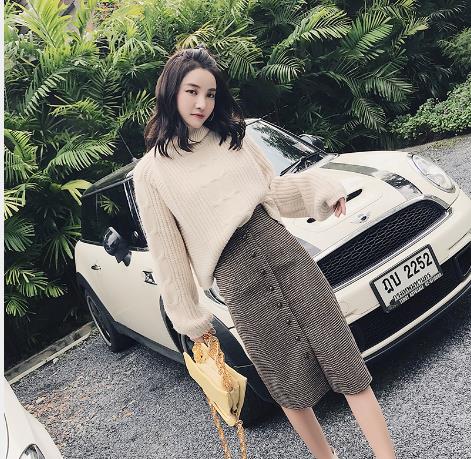 小个子女装春装2018新款显高连衣裙：穿出大长腿