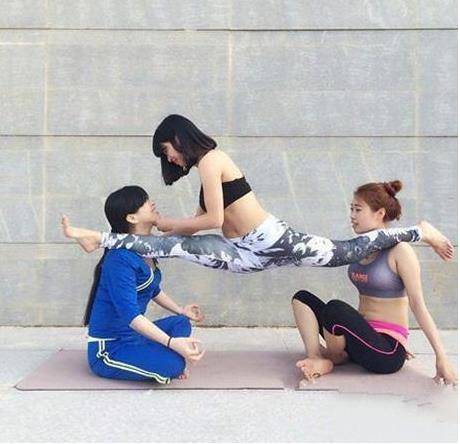 一字马真厉害啊