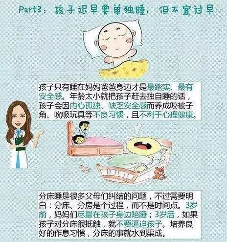 孩子应该跟谁睡?一张图看懂!（图文解读）