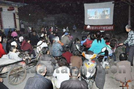 60年代农村露天电影：那些年农村看过的露天电影（图）