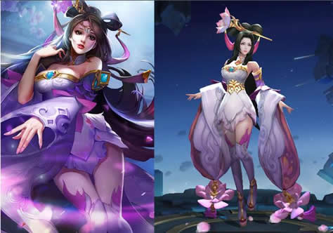 王者荣耀女英雄男英雄h：王者荣耀女英雄h漫画福利