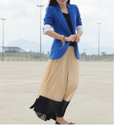 2018早春西装搭配半身长裙,时髦穿搭帅气优雅 2018早春西装搭配半身长裙,时髦穿搭帅气优雅