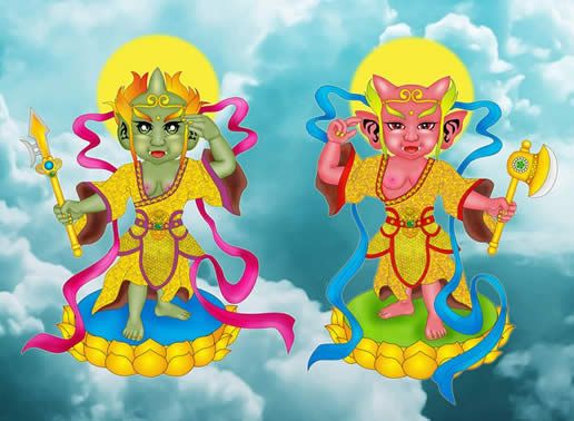 神话人物千里眼顺风耳：千里眼顺风耳来历和关系