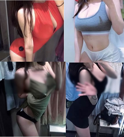 试衣间美女自拍照,试衣间换试衣服全过程（图）