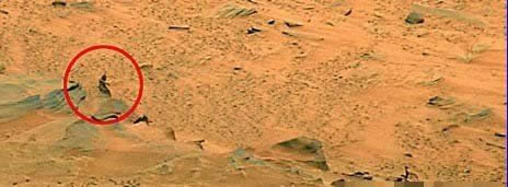 nasa火星发现女外星人,NASA火星照片惊现女外星人