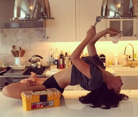 网络走红运动型美女大盘点（组图）