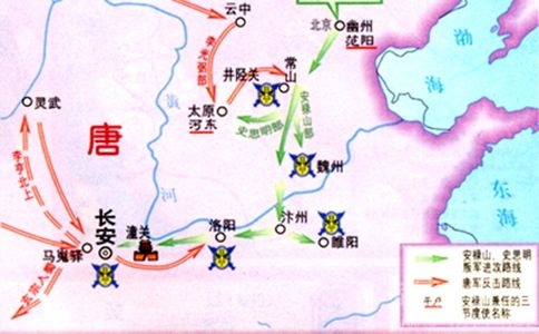 安史之乱简介：安史之乱的故事,安史之乱故事背景