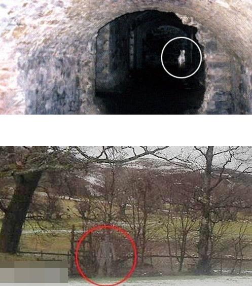 鬼魂图片:先看这张照片 注意右上角 下一张照片取的是这张照片的右上