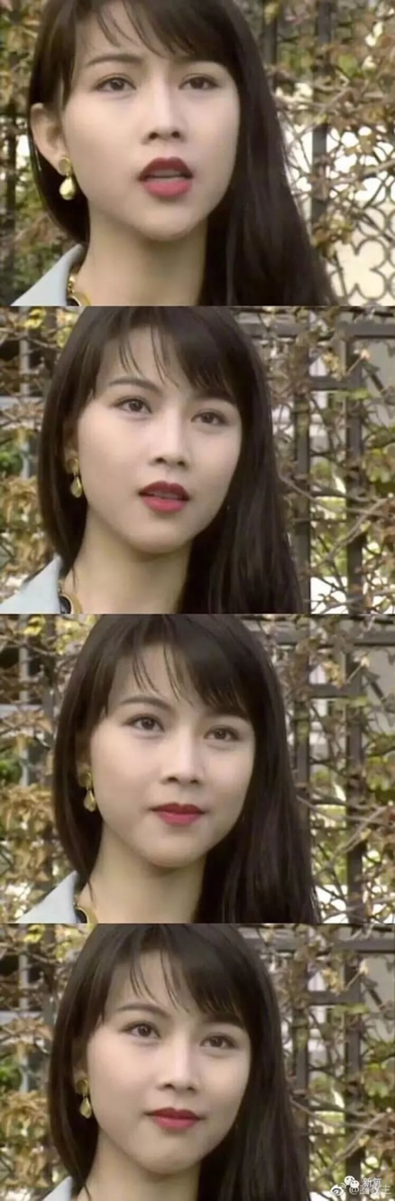 蔡少芬年轻时真漂亮：年轻时蔡少芬有多美看照片便知