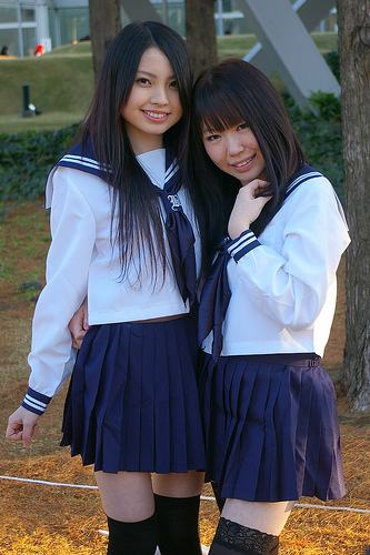 日本最美校服女生：最美校服女生盘点（图）